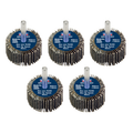 Sealey Abrasive Flap Wheel Ø40 x 20mm 60Grit Ø6mm Shaft - Pack of 5