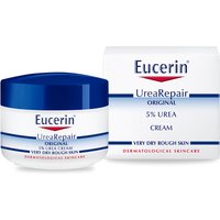 Eucerin® Dry Skin rückfettende Creme aus 5% Urea mit Laktat und Carnitin (75 ml)
