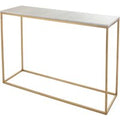 Marble Brass Console Table