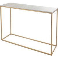 Marble Brass Console Table