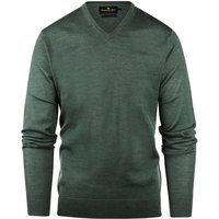Steppin' Out Trui V-hals Merinowol Sage Groen - maat 3XL