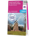 Ordnance Survey OS Map of Northampton & Milton Keynes: Landranger 152