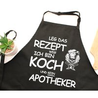Leg das Rezept weg, ich bin Koch und kein Apotheker - Kochschürze