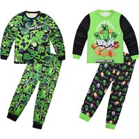 Official Minecraft Pyjama Set for Kids - 5 Sizes, 6 Designs | Wowcher