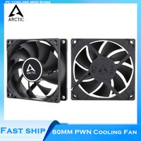ARCTIC F8 PWM PST Computer Case 8CM Fan 4PIN PWM Daisy Chain Temperature Control Adjust 80MM Case Fan Cooler Master 2000RPM