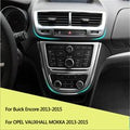 Accessori auto centro Cruscotto uscita aria condizionata presa d'aria cornice decorativa per Buick Encore OPEL VAUXHALL MOKKA 2013-15