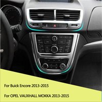 Accessori auto centro Cruscotto uscita aria condizionata presa d'aria cornice decorativa per Buick Encore OPEL VAUXHALL MOKKA 2013-15