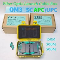 Multimode OM3-300 SC-SC Fiber Jumper OTDR Launch Ring Cable to Remove Dead Zone 150/300/500m