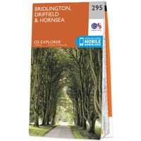 Ordnance Survey OS Map of Bridlington, Driffield & Hornsea: Explorer 295