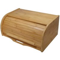 Large bread box bread basket wooden box storage boxes kitchen counter organizer, roll top breadbox. bread boxes for kitchen cou