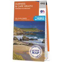 Ordnance Survey OS Map of Durness & Cape Wrath: Explorer 446