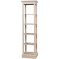 Casa Padrino Landhaus Stil Regalschrank 45 x 35 x H170 cm Massivholz