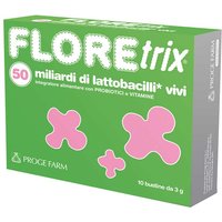 Proge Farm Floretrix Integratore Alimentare Probiotico con Vitamine, 10 Bustine