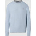 North Sails - Maglione girocollo con logo ricamatoNorth SailsIce melangeM