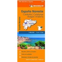 España Noreste. Cataluña/Catalunya. Aragón. Andorra. 1:400.000