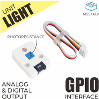 M5Stack Official Light Sensor Unit with Photo-resistance