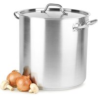Stainless Steel Stockpot &amp; Lid 36ltr