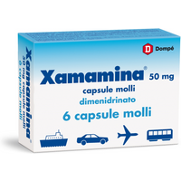 Xamamina 50mg 6 capsule molli