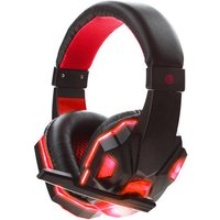 Luminous Gaming Headset with Rotatable Omnidirectional Mic &amp; 3D Surround Sound