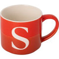 Tazza lettera S rosso 400 ml Blend Collection