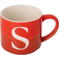 Tazza lettera S rosso 400 ml Blend Collection