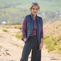 Rab Women's Microlight Down Vest, Navy