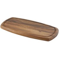 Genware Acacia Wooden Presentation Board 36cm x 18cm (Case of 12)