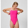 Maillot de bain Femme Club Training Web Back rose