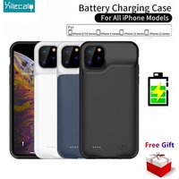 Xilecaly Battery Case For iPhone 16 Pro Max 15 13 14 Pro 12 Mini Power Bank Charging Charger Cover for iPhone XS Max XR 7 8 SE23