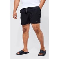 Plus mittellange Man Signature Badehose