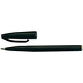 Penna punta feltro Sign Pen Pentel - 2 mm - nero - conf. 12