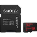 SanDisk Ultra 128 GB MicroSDXC UHS-I Memory Card with SD Adapter