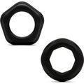 Classic Silicone Cock Rings - 2 Pack