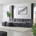 Home Deluxe Sofá modular ORLENA - antracita 306 x 148 cm