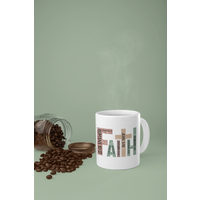 Cut Out Faith Coffee Cup