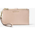 MK Portefeuille Adele en cuir pour smartphone - Rose - Michael Kors