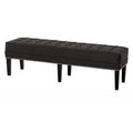Casa Padrino Luxus Sitzhocker Chesterfield Leeds Dunkelgrau Hocker - MÃ¶bel Schlafzimmer Wohnzimmer - Luxus Kollektion