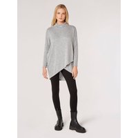 Soft Touch Wrap Tunic Top