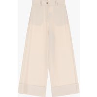Pantalon palazzo à revers