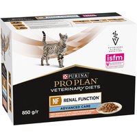 PURINA PRO PLAN Veterinary Diets Feline NF Renal Advance Care Salmone - 10 x 85 g