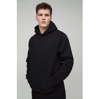 Sudadera Tall Básica Con Capucha De 330G/M², Negro