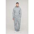 Sudadera Tall Básica Con Capucha De 330G/M², Gris