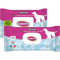 Salviette Inodorina al Talco - Set %: 6 x 40 pz