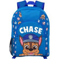 Paw Patrol Blue School Backpack - Durable Polyester, Adjustable Straps, 34.5cm - Kids' School Bag | Wowcher