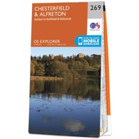 Ordnance Survey OS Map of Chesterfield & Alfreton: Explorer 269