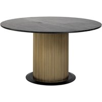 Brass Plated Colosseum Round Dining Table