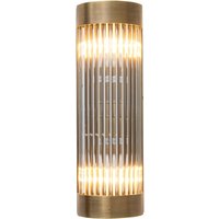 Antique Brass Finish Wall Lamp
