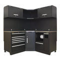 Sealey Premier 1.7m Corner Storage System - Stainless Worktop