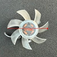 DIY electronic 3505 luminous color changing fan 5V 37mm