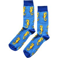 Save the Seahorses Bamboo Socks | UK Adult 7-11